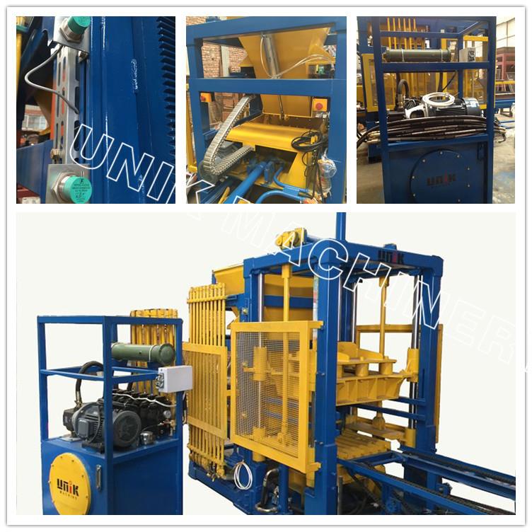 mobile block making machine