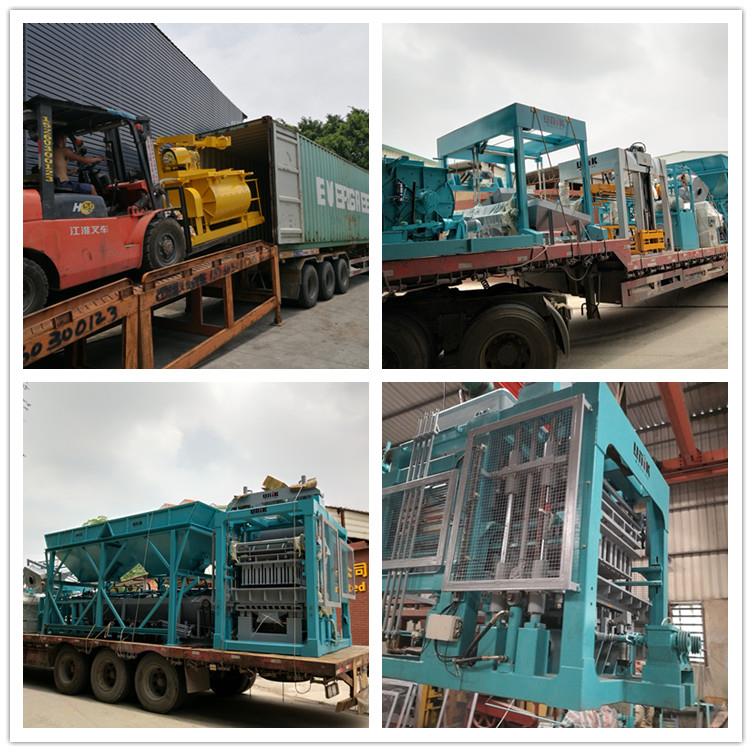 Blok membuat mesin Block making machine